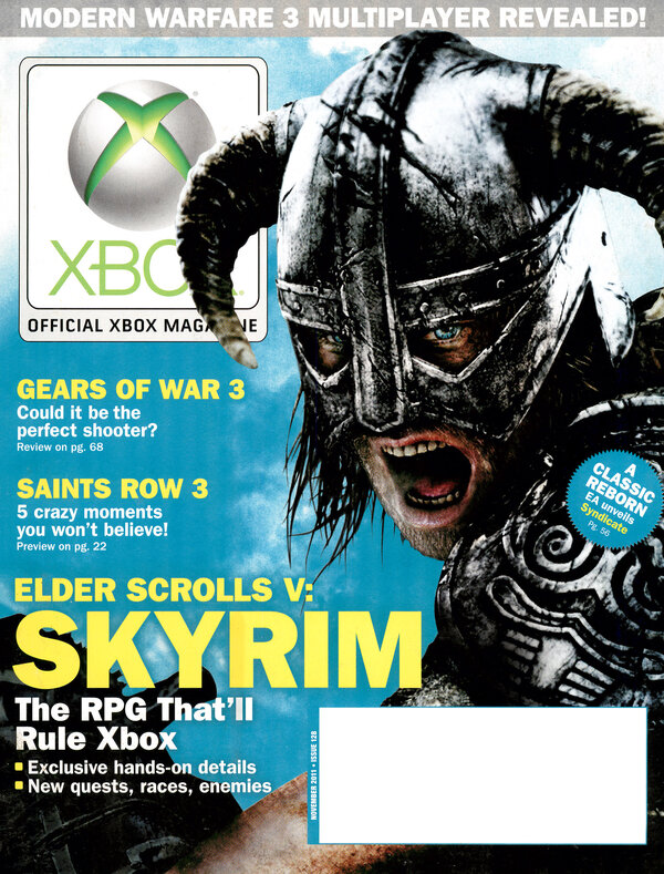 Official Xbox Magazine Issue 128 (November 2011) cover